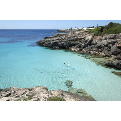 Mediterranean Bay - Wrapped Canvas Print