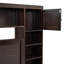 Lit en bois avec armoire tout-en-un-2102025308