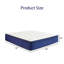 Matelas moderne avec ressorts ensachés hybrides Euro Top Cool-183382425