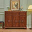Banc de rangement en bois massif Cherry