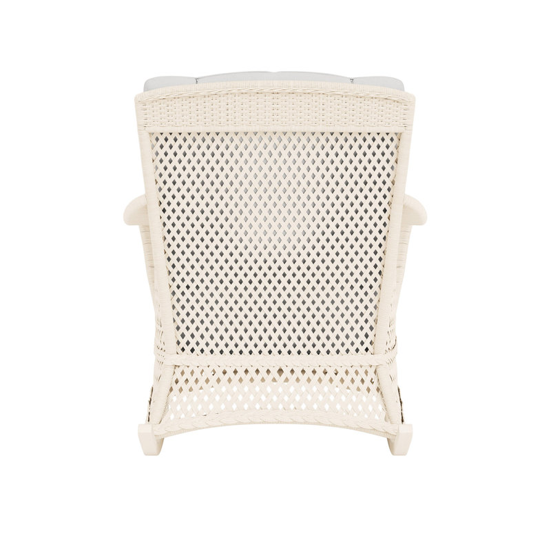Grand Traverse Outdoor Rocker Chair, Caramel, Canvas Natural Sunbrella® Canvas