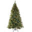 6.89' H Lighted Artificial Spruce Christmas Tree