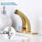Automatic Sensor Bathroom Faucets Touchless Centerset Bathroom Faucet with Cover Plate-105300103