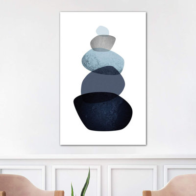 Balance 1 Piece Wrapped Canvas Wall Art