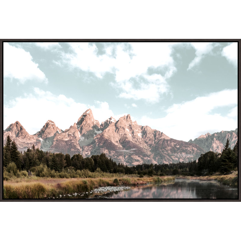 The Great Tetons IV Print by David Erickson, 41.75" H x 61.75" W, Image Brush Gel