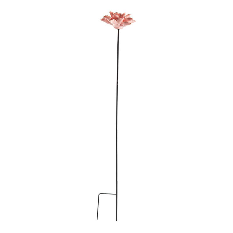 Ceramic Garden Flower Stakes, Set Of 3