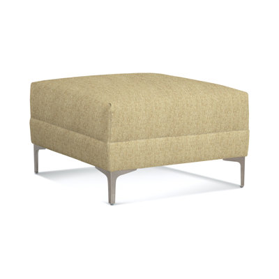 Alexa Square Boucle and Cotton Ottoman