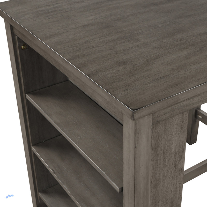 Kundan 2 - Person Solid Wood Solid Wood Top Four Leg Dining Set