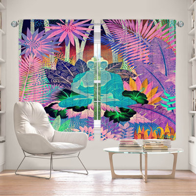 Delantae Room Darkening Curtain Pair