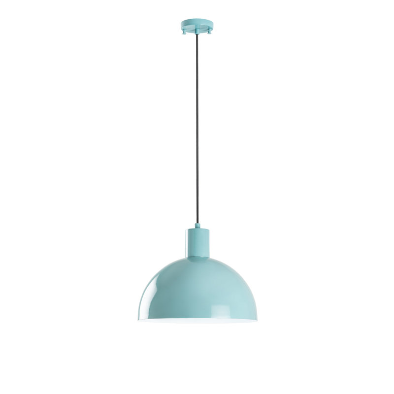 Elegant Turquoise Chandelier with Adjustable Height, Metal Body, Ø11.8 x 9.1 inches | Max 40W E27 Socket, IP20 Rated | Perfect for Dining Room & Living Room Décor, Stylish and Functional Lighting Fixture