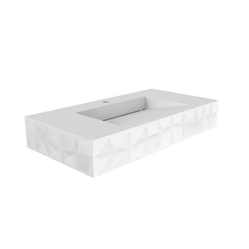 Knightsbrook 36" Floating Wall Mounted Bathroom Sink