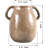 Brown Ceramic Vase With Handle