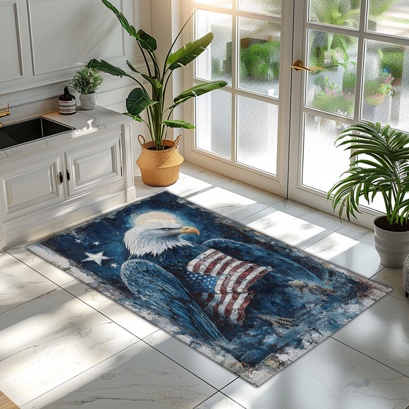 Tapis The Eagle Of Faith, Rectangulaire 3 pi x 5 pi