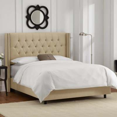 Lit tapissier standard Breckin
