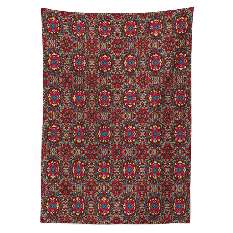 Geometric Tablecloth, 90" x 60"