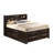Champetre Bookcase Storage Bed-266042311-266042367