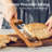Adjustable bread slicing knife