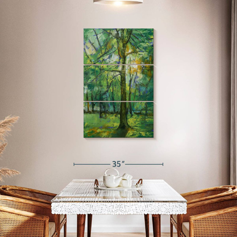 Harnek Emerald Twilight, 45" H x 28" W