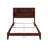 Brevyn Solid Wood Foundation Bed with Bookcase-964715594