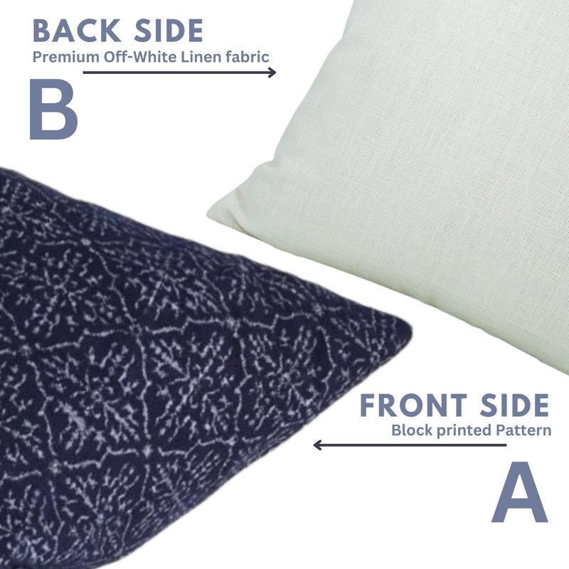 Linen Square Pillow Cover, 18" x 18"