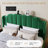 Modern Velvet Wingback Platform Bed With Charging Station - Curved Upholstered Headboard, No Box Spring Needed-1795471562-1795471560