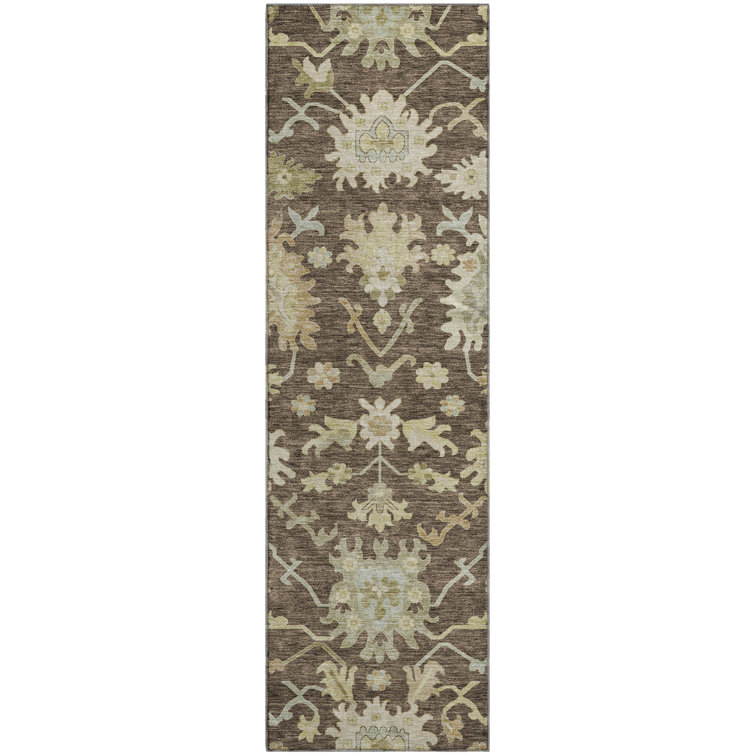 Premium Machine Washable Gurubaksh AMF1150 Global Rug