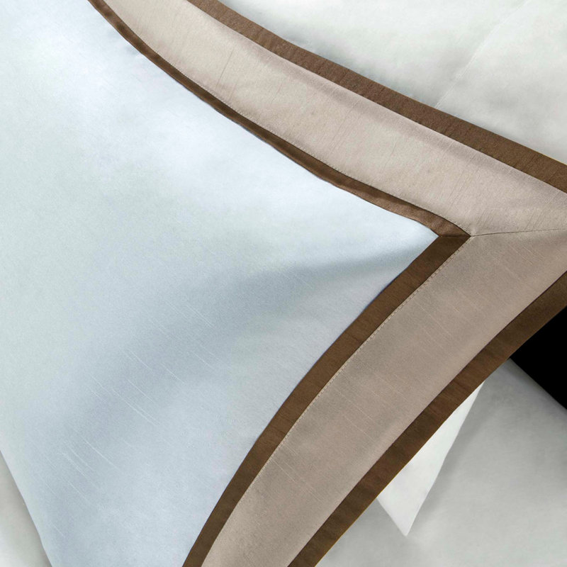 Édredon pour très grand lit 7, literie de couleur neutre, conception transitionnelle, comprend édredon, 2 taies décoratives, 1 carré et literie 7 pièces avec coussins