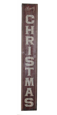 40" Wood Christmas Sign