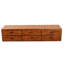 Lit plateforme simple avec rangement en bois massif et 6 tiroirs