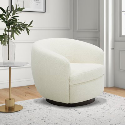 Marcy Swivel Barrel Chair