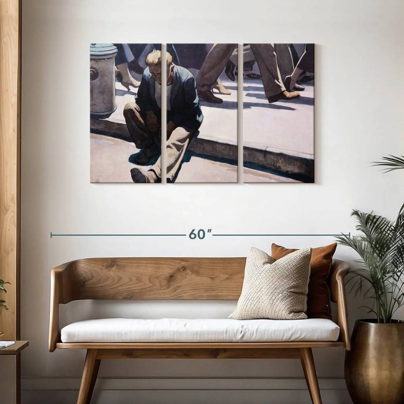 Leisha Forgotten Man, 28" H x 45" W