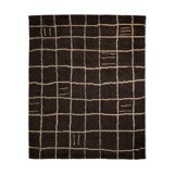 Sumlin Hand Knotted Geometric Area Rug