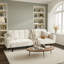 Canapé-lit moderne de 80 pouces, canapé en velours avec dossier réglable pour studio, appartement, bureau, petit espace, salon compact-765400693