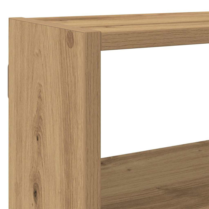 19-9 Cube Shelf, Artisan oak