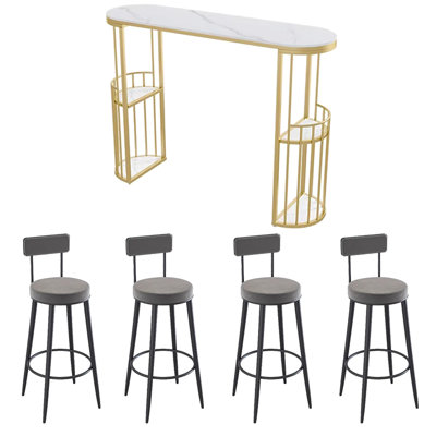 Modern kitchen bar tables and chairs