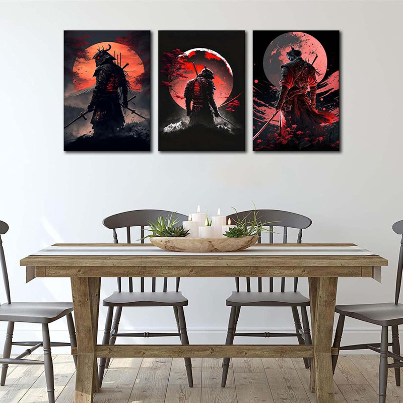 3 Piece Wrapped Canvas Print