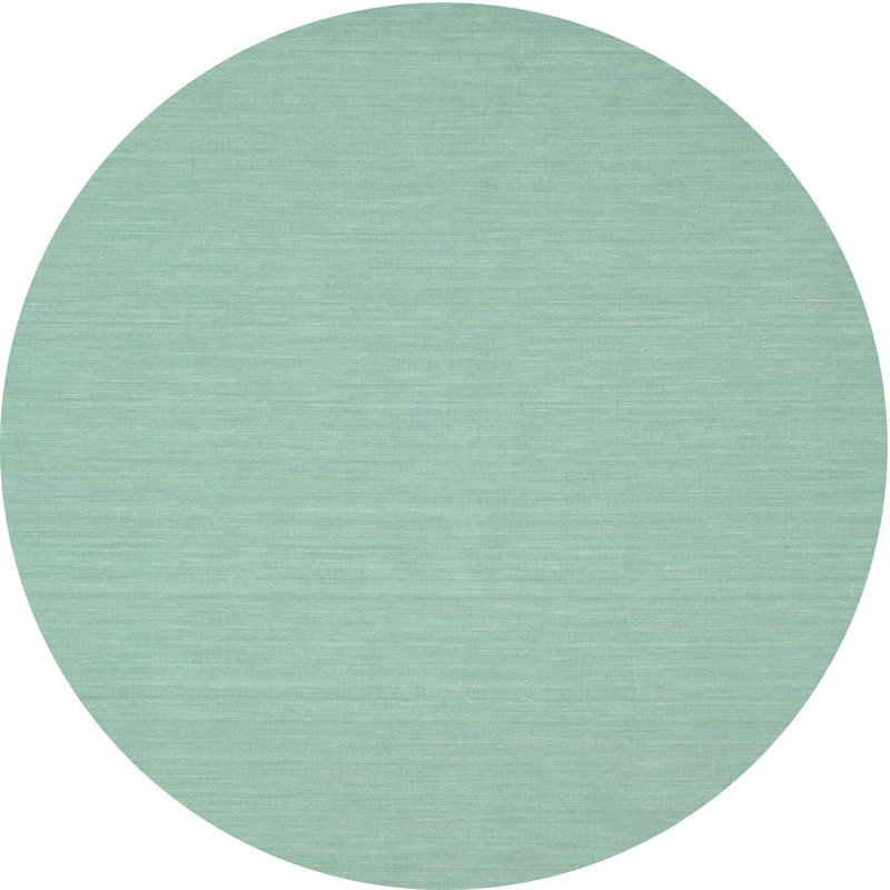 Tapis contemporain sauge, Rond 8 pi