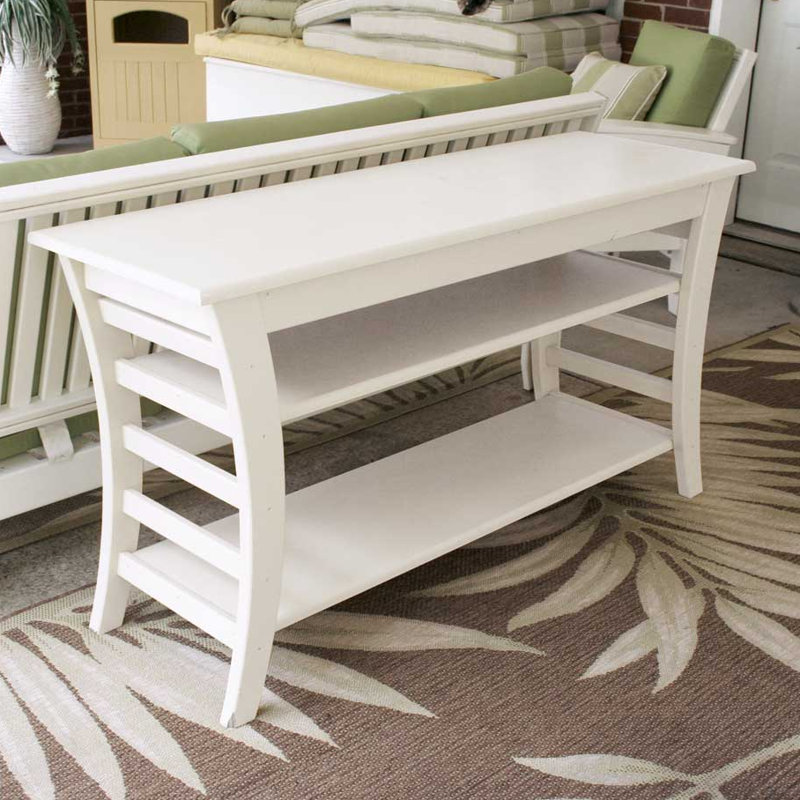 Buffet et console en bois massif Tillison, 58 po, Teinture / scellant cèdre