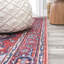 Tapis rouge / bleu marine Aailiyah Ornate-49110924