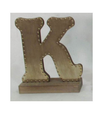 Jarod Text & Numbers Letter Block