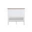 Structure de lit pour chambre double Pinewood-1438399615