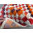 Handmade Tulu Rug with Checkered Design. Custom Options Availab
