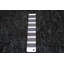 Tapis floral noir en laine noué à la main 9 pi x 12 pi 1 po Floral