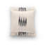Peshtemal Ikat Cotton Pillow with Fringe-689670766