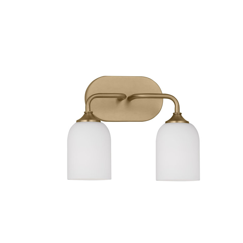 Emile Medium Vanity from Generation Lighting , Satin Bronze, No