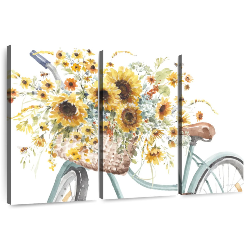 Mehar Sunflowers Forever II, H 28 po x l 45 po