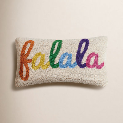 Rainbow Falala Hook Pillow