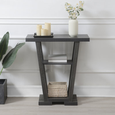 Carce 31.5" Console Table with Shelves