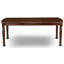 Ensemble de 5 pièces pour 4 pièces comprenant une table de salle à manger rectangulaire avec rallonge papillon et 4 chaises de salle à manger, 42 x 78 pouces, acajou-143491594-143491592-143491596
