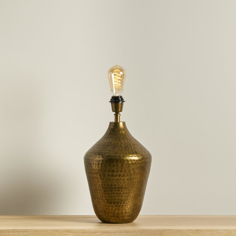 Adoram Metal Lamp Base Lamp, Gold
